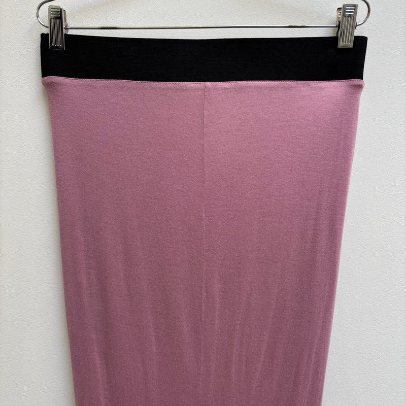 Helmut Lang Slack Jersey Draped Skirt