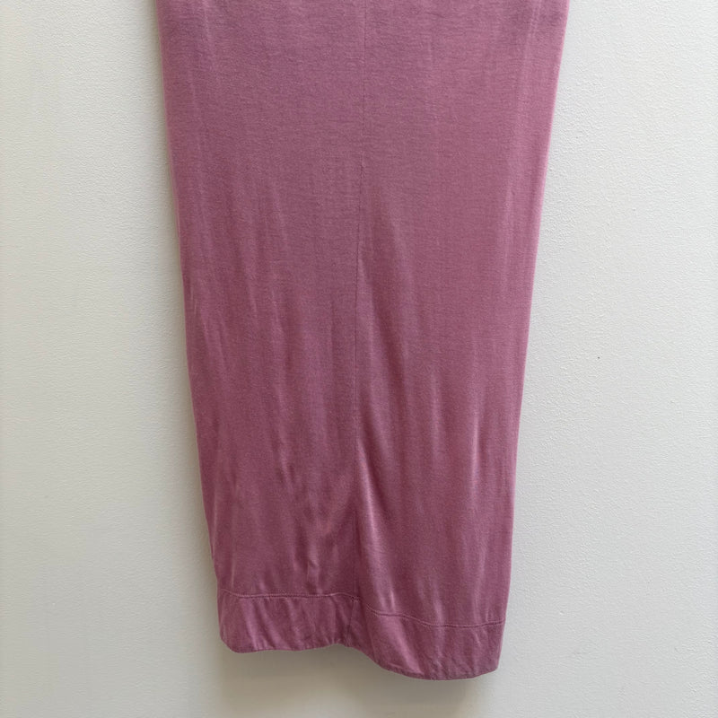 Helmut Lang Slack Jersey Draped Skirt