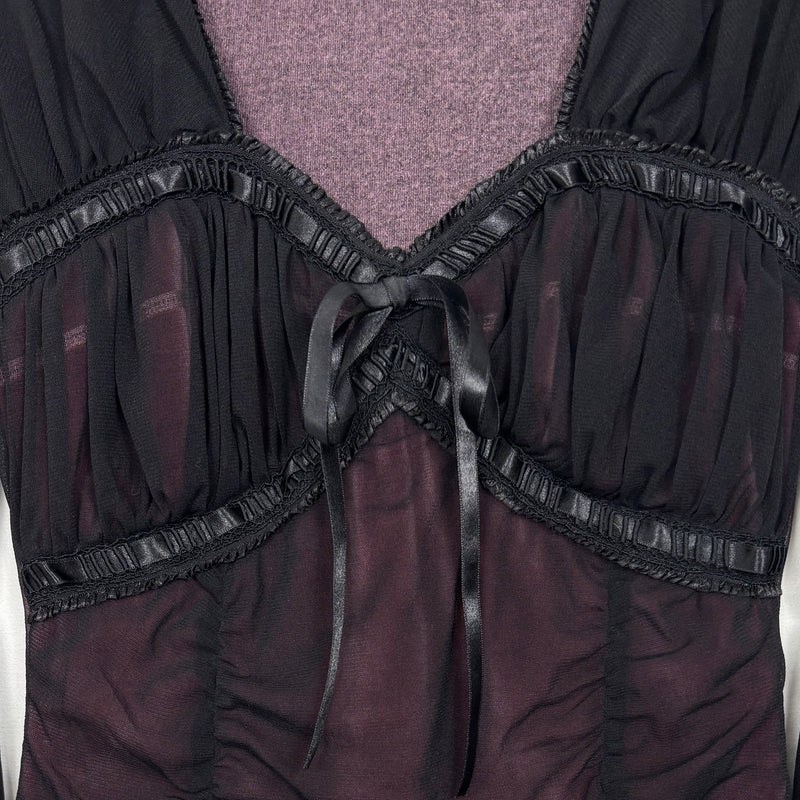 Parasuco Ruched Bell Sleeve Top
