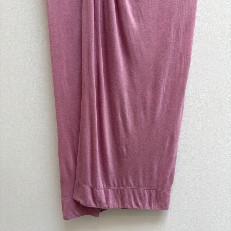 Helmut Lang Slack Jersey Draped Skirt