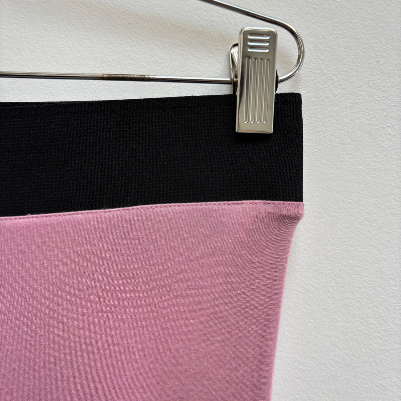 Helmut Lang Slack Jersey Draped Skirt