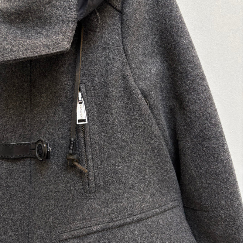 FW11 Dsquared2 Nylon Wool Rain Coat