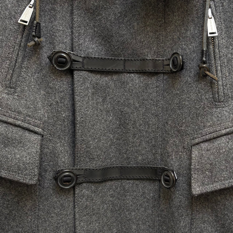 FW11 Dsquared2 Nylon Wool Rain Coat
