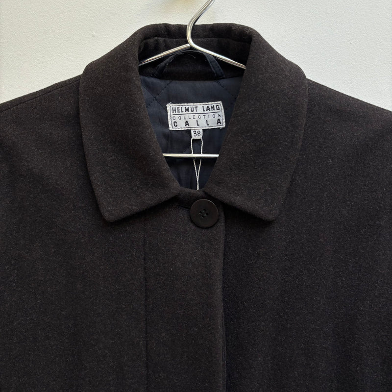 FW98 Helmut Lang Back Slit Top Coat