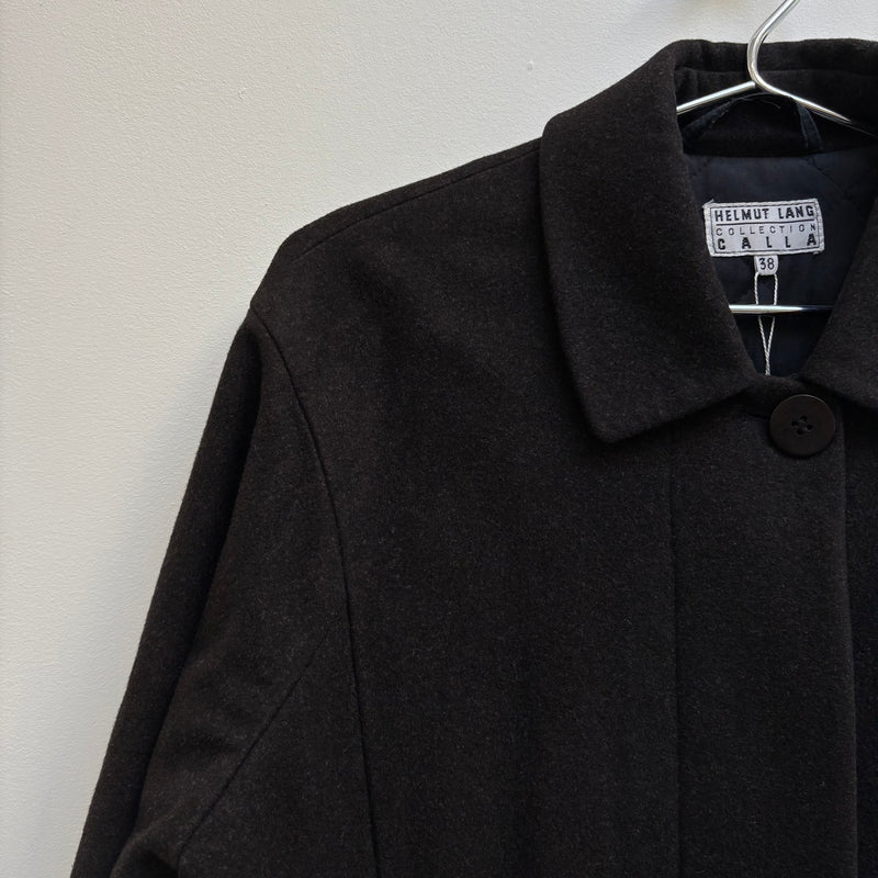 FW98 Helmut Lang Back Slit Top Coat