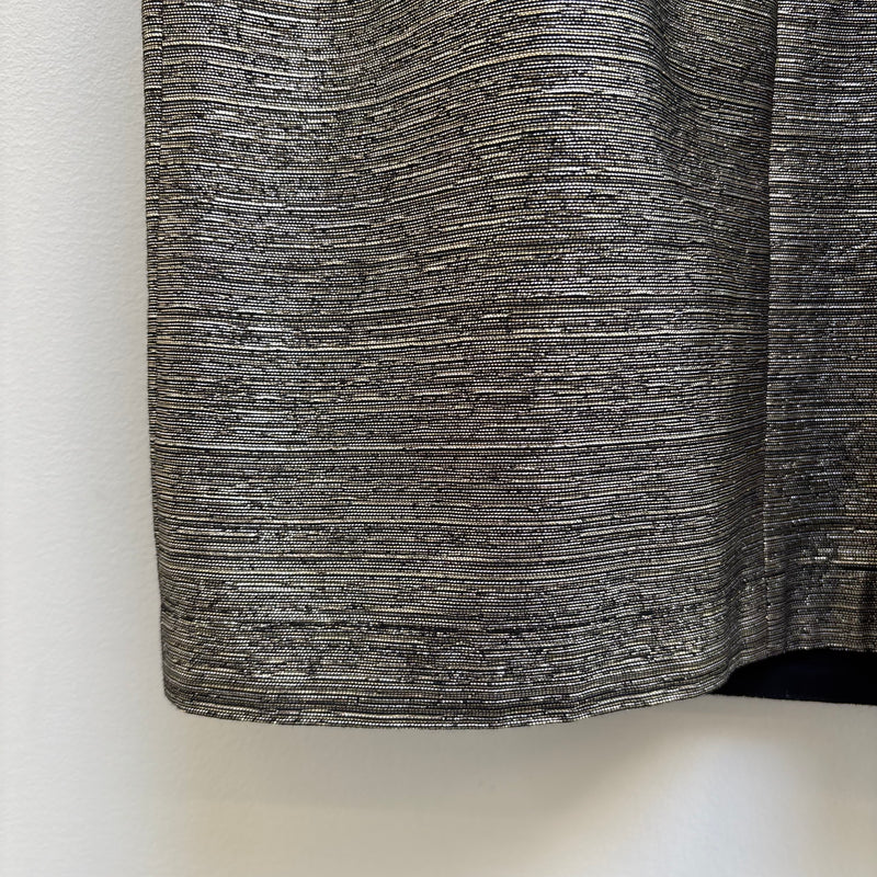 See By Chloé Gold Black Panels Mini Dress
