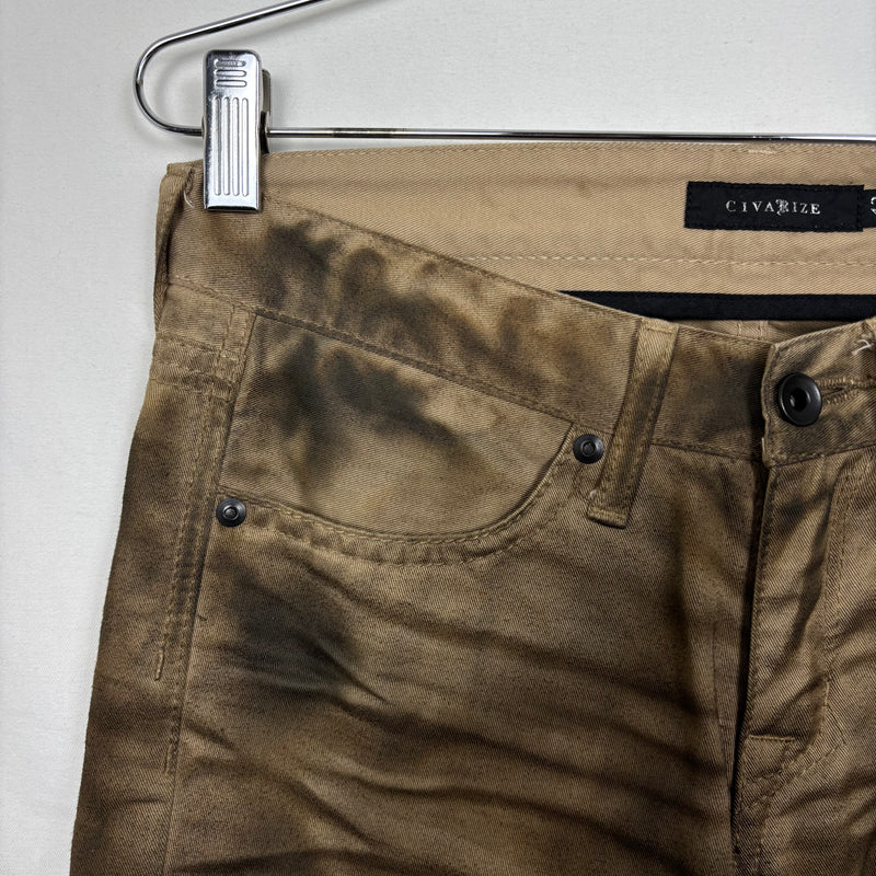 Civarise Dirt Washed Straight Jeans