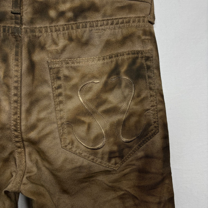 Civarise Dirt Washed Straight Jeans