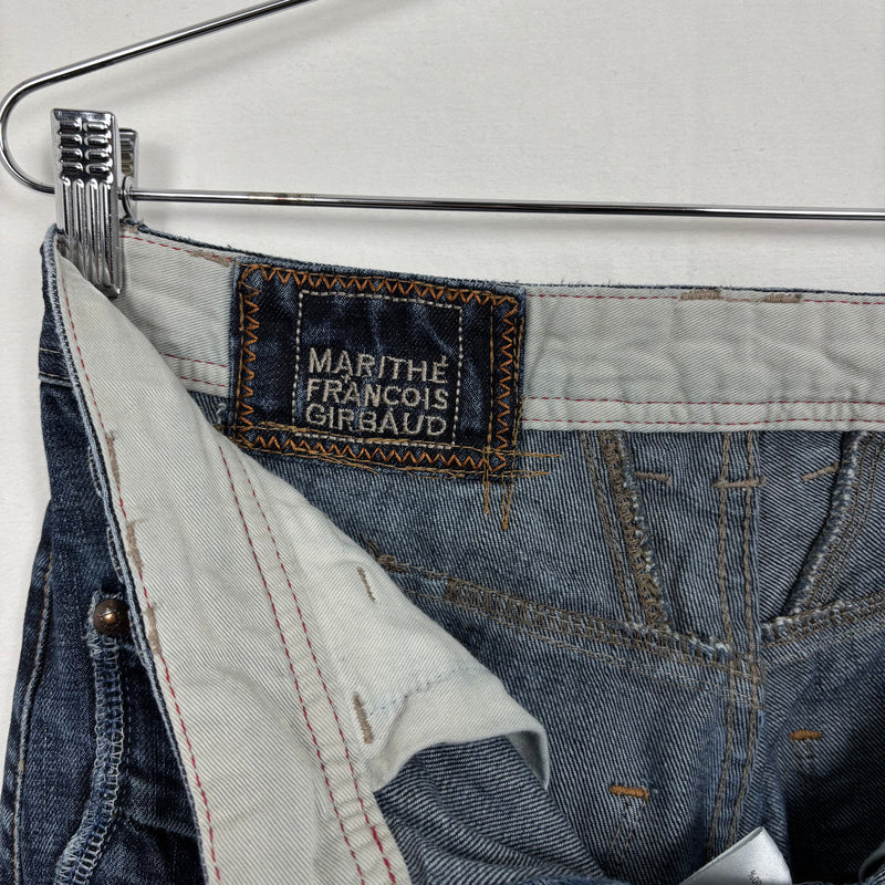00s Marithé Francois Girbaud Double Knee Straight Jeans
