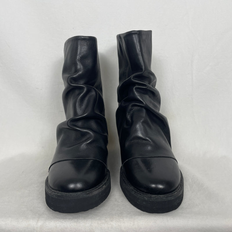 Cabane de Zucca Slouch Wedge Heeled Boots