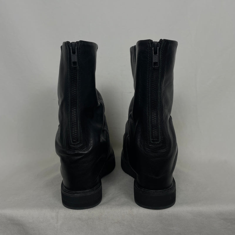 Cabane de Zucca Slouch Wedge Heeled Boots