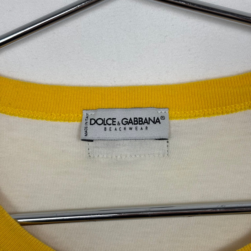 00s Dolce & Gabbana Soccer Motif Calcio T-Shirt