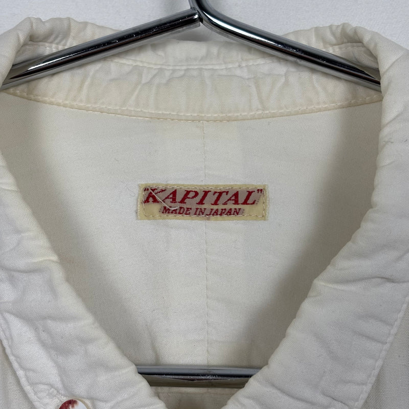Kapital Oversized Mid-Sleeve Button Shirt