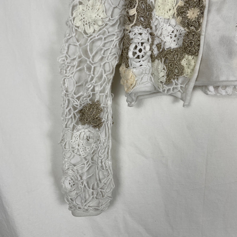 2005 Comme des Garçons Tricot Reversible Crochet Jacket