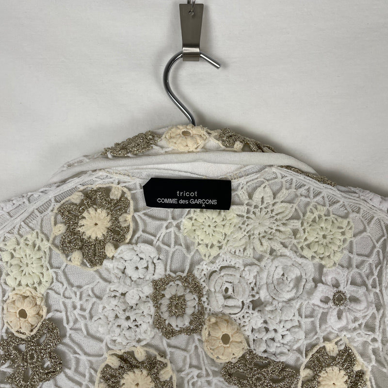 2005 Comme des Garçons Tricot Reversible Crochet Jacket