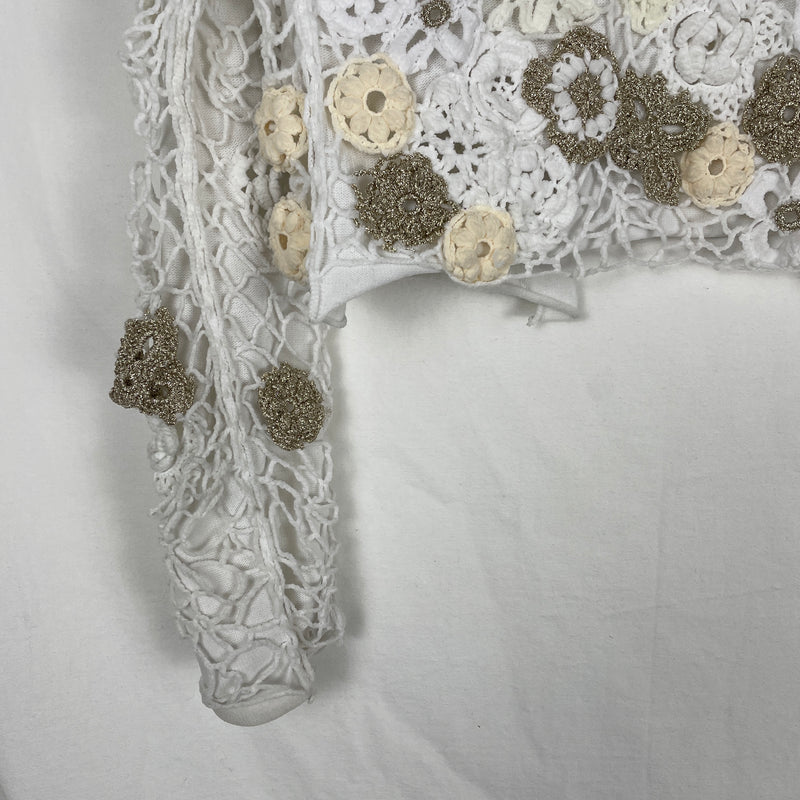 2005 Comme des Garçons Tricot Reversible Crochet Jacket