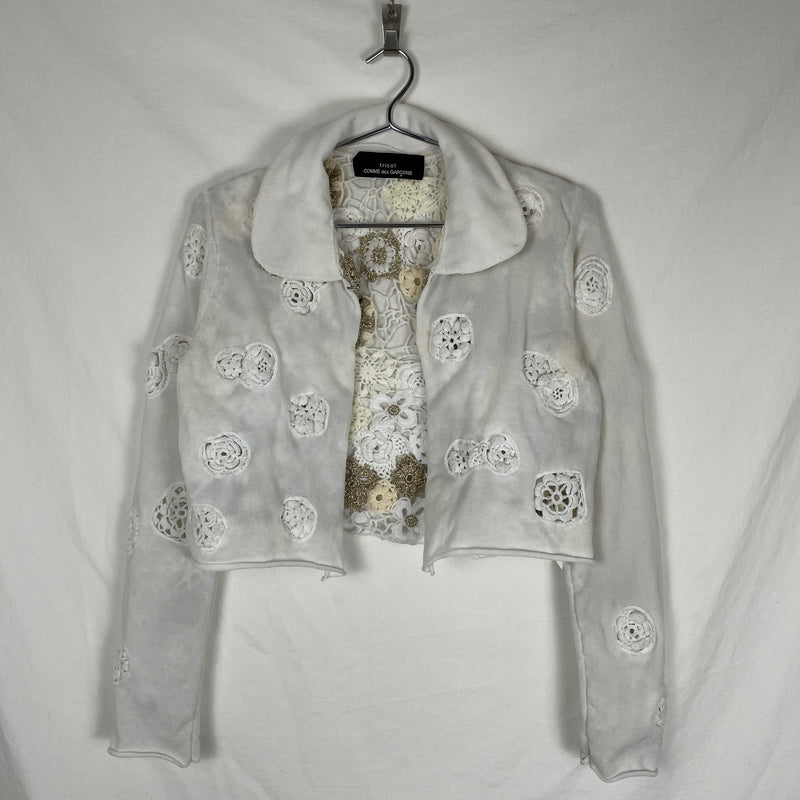 2005 Comme des Garçons Tricot Reversible Crochet Jacket