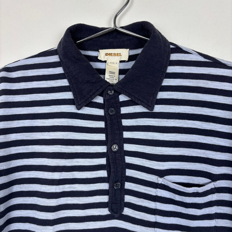 Diesel Striped Polo T-Shirt
