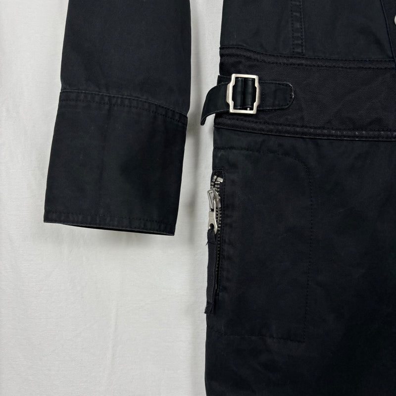 Diesel Asymmetric Mid Length Trench Coat