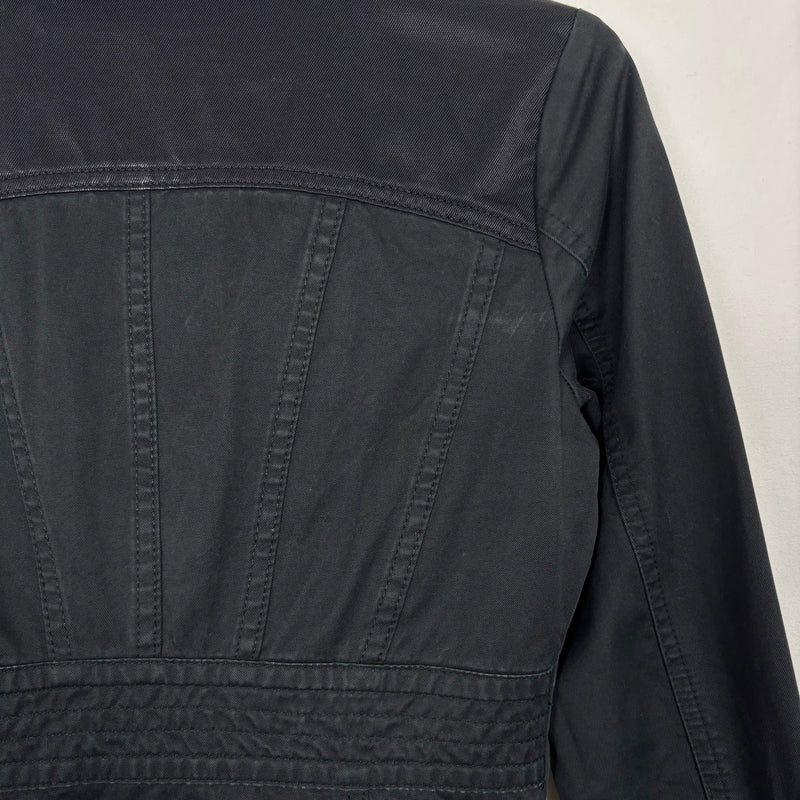 Diesel Asymmetric Mid Length Trench Coat