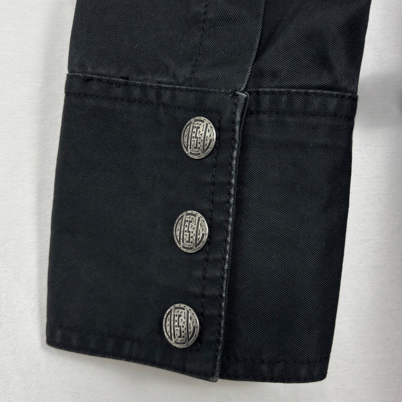 Diesel Asymmetric Mid Length Trench Coat