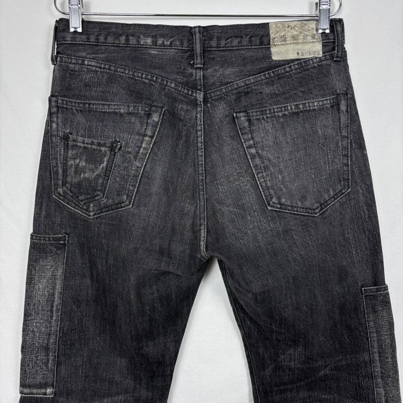 Yohji Yamamoto Faded Pocket Jeans