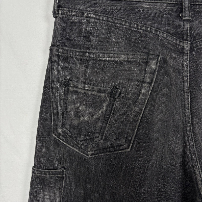 Yohji Yamamoto Faded Pocket Jeans
