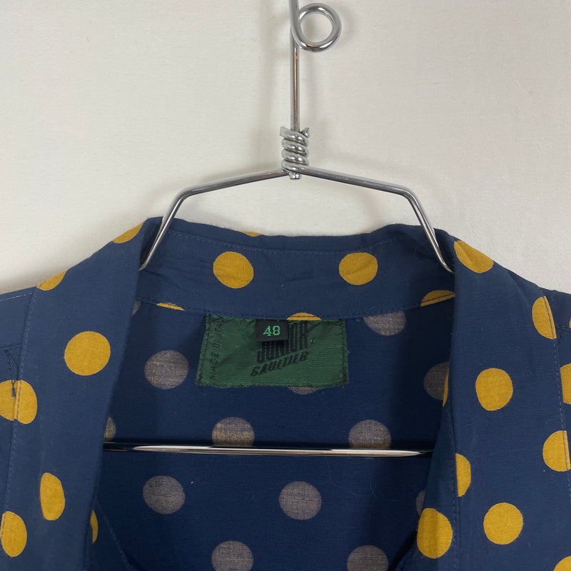 90s Jean Paul Gaultier Polkadot Button Up