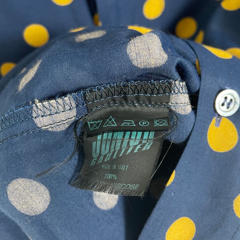 90s Jean Paul Gaultier Polkadot Button Up