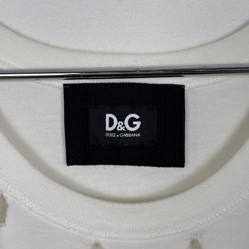 Dolce&Gabbana Cut Out Design Tank Top