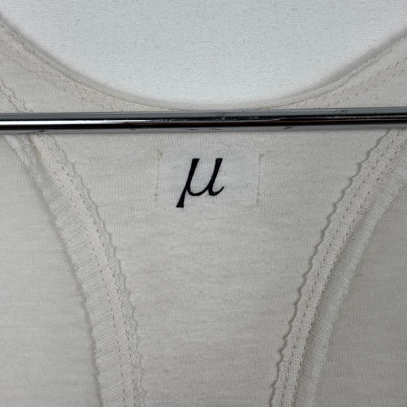 Le Grand Bleu (L.G.B.) Asymmetric Layered Sheer T-Shirt