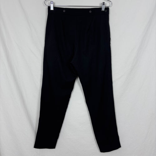 Yohji Yamamoto Y's Open Ring Waist Snaps Dress Pants