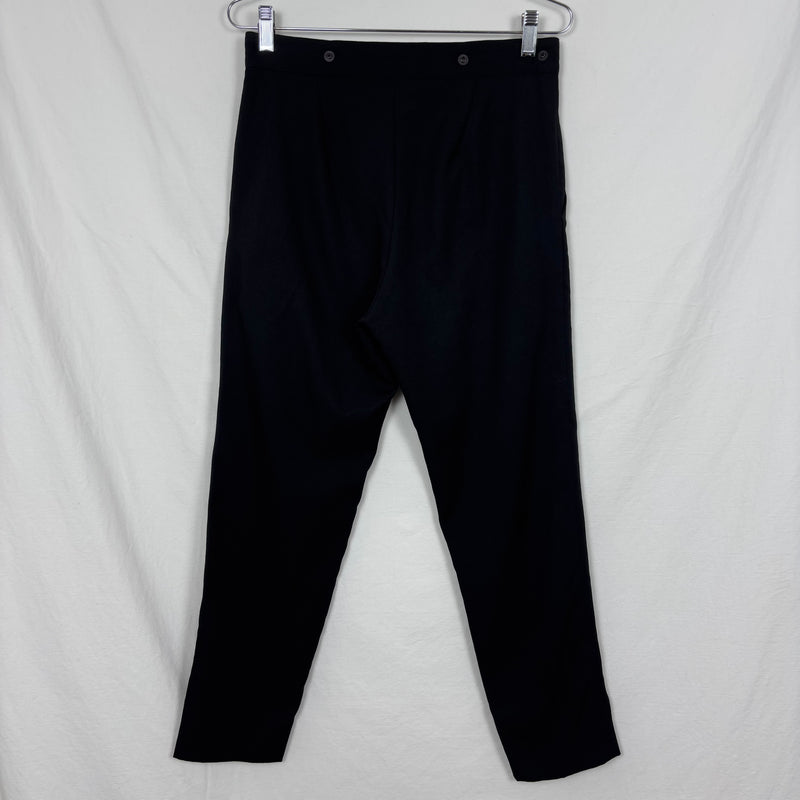 Yohji Yamamoto Y's Open Ring Waist Snaps Dress Pants