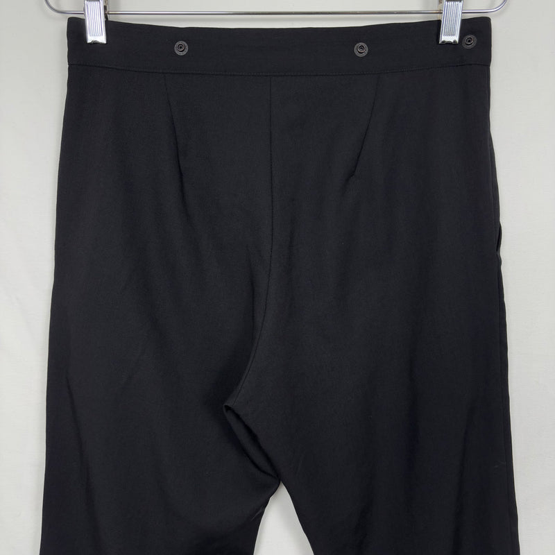 Yohji Yamamoto Y's Open Ring Waist Snaps Dress Pants