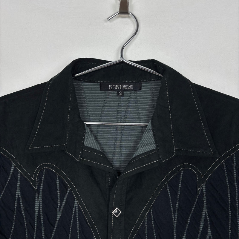 5351 Pour Les Hommes Suede Cowboy Style Top