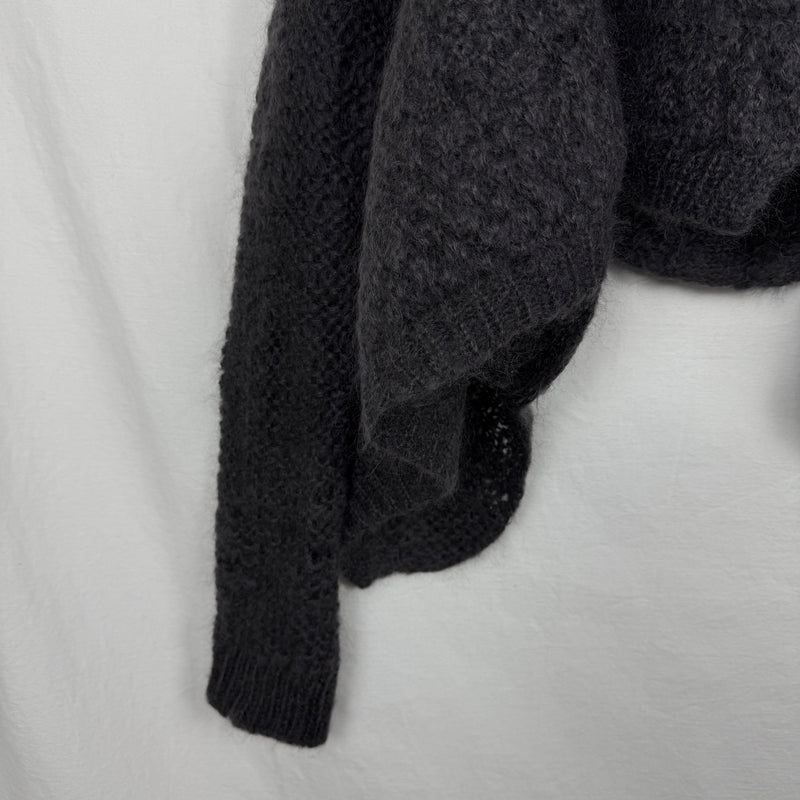 FW14 Rick Owens “Moody” Knit Mohair Cardigan