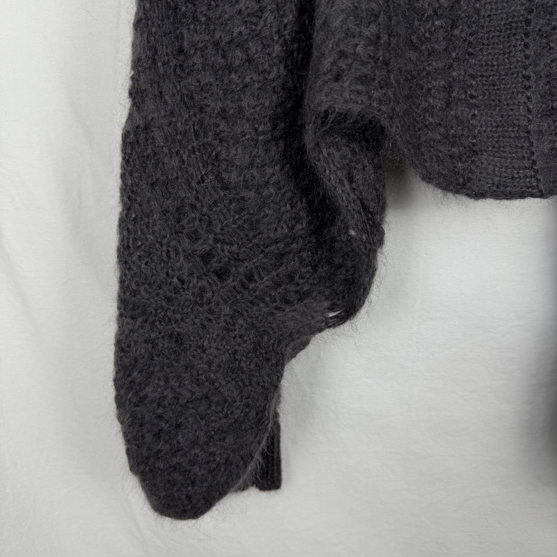 FW14 Rick Owens “Moody” Knit Mohair Cardigan