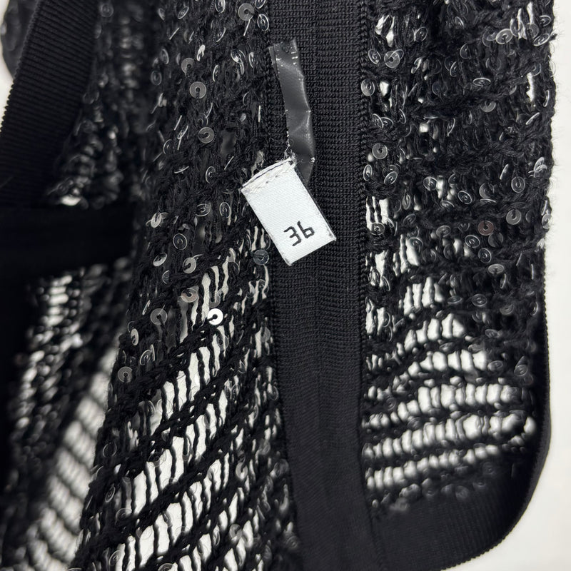 00s Balenciaga by Nicolas Ghesquiere Sequenced Knit Tank Top