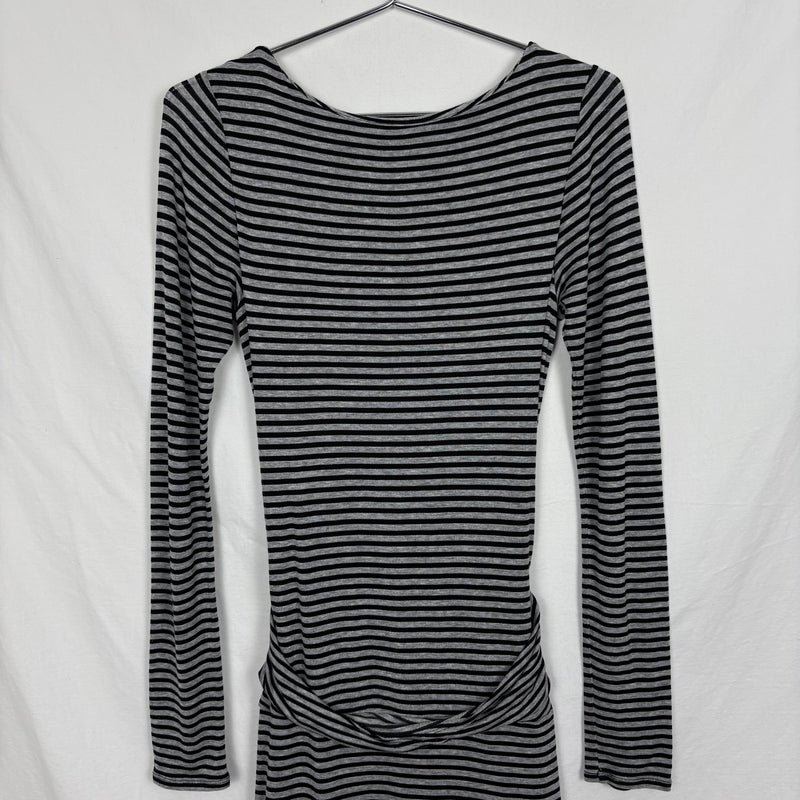 5351 Pour Les Femmes Striped Tie-Waist  Maxi Dress