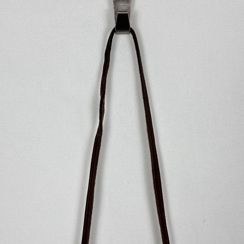 90s Miu Miu Faux Fur Suede Crossbody Bag