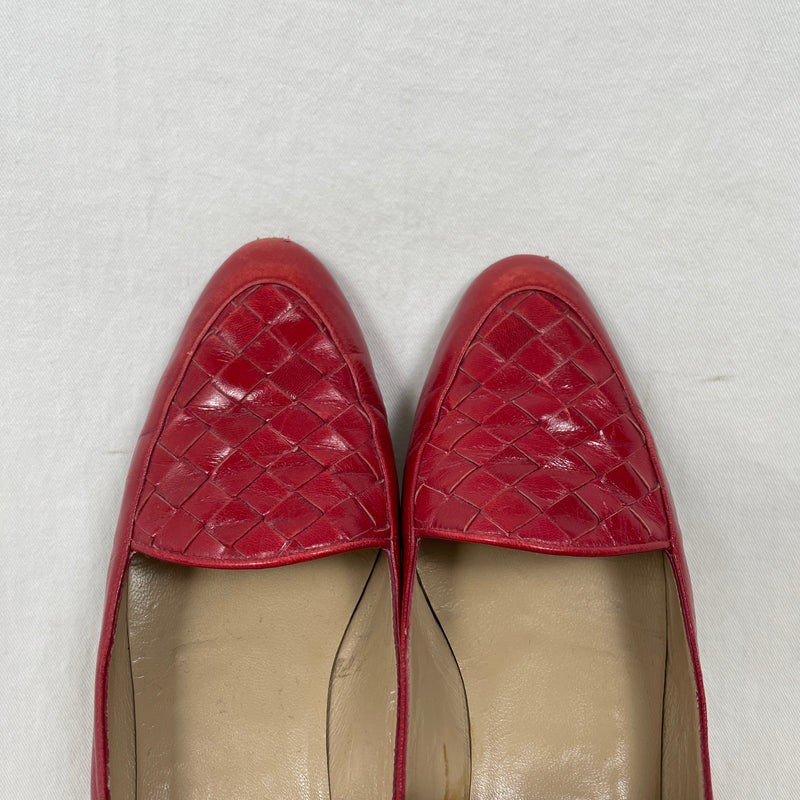 80s Bottega Veneta Intrecciato Loafers