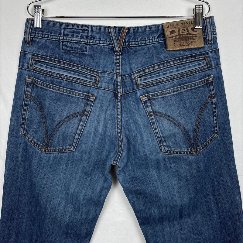 00s Dolce & Gabbana Double Pocket Low Rise Jeans