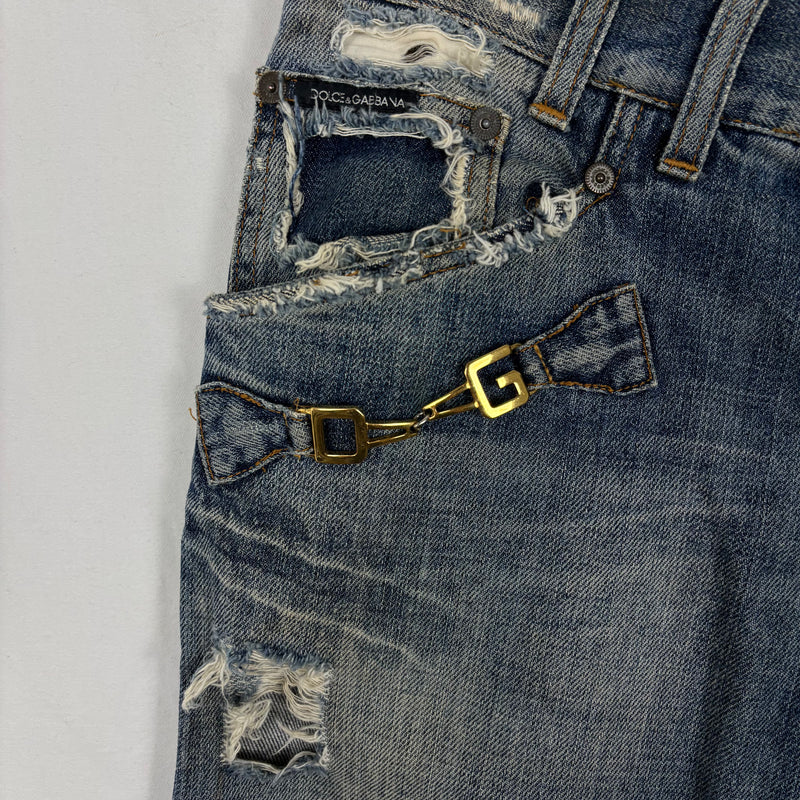 Dolce & Gabanna Distressed Jeans