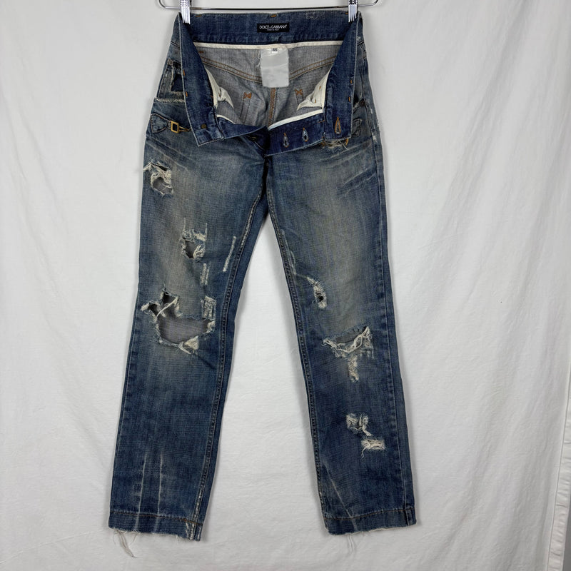 Dolce & Gabanna Distressed Jeans