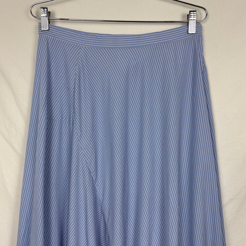 SS08 Comme Des Garçons Striped Ruffle Maxi Skirt