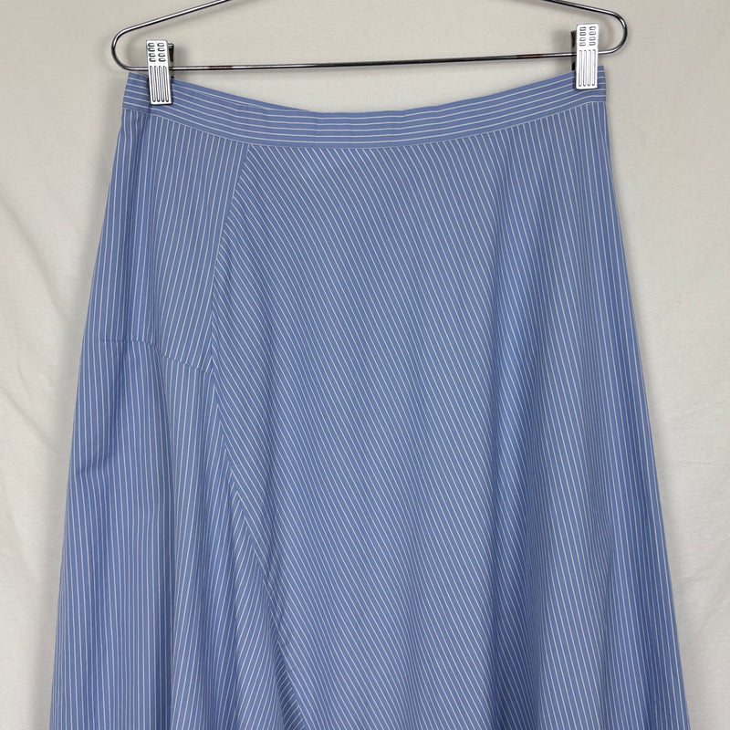 SS08 Comme Des Garçons Striped Ruffle Maxi Skirt