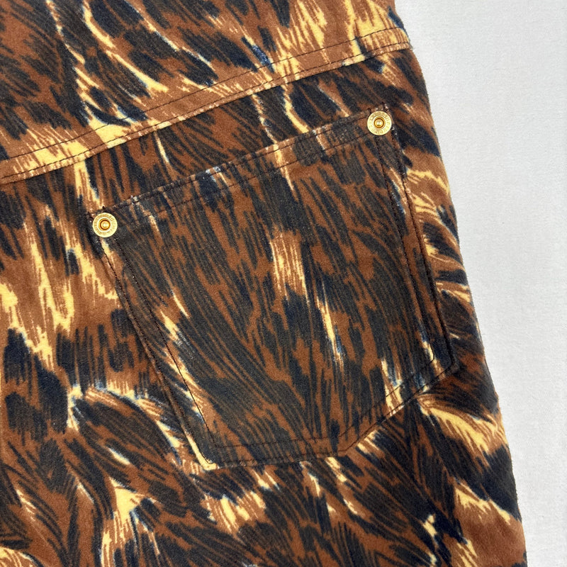 00s Jean Paul Gaultier Leopard Print Shorts