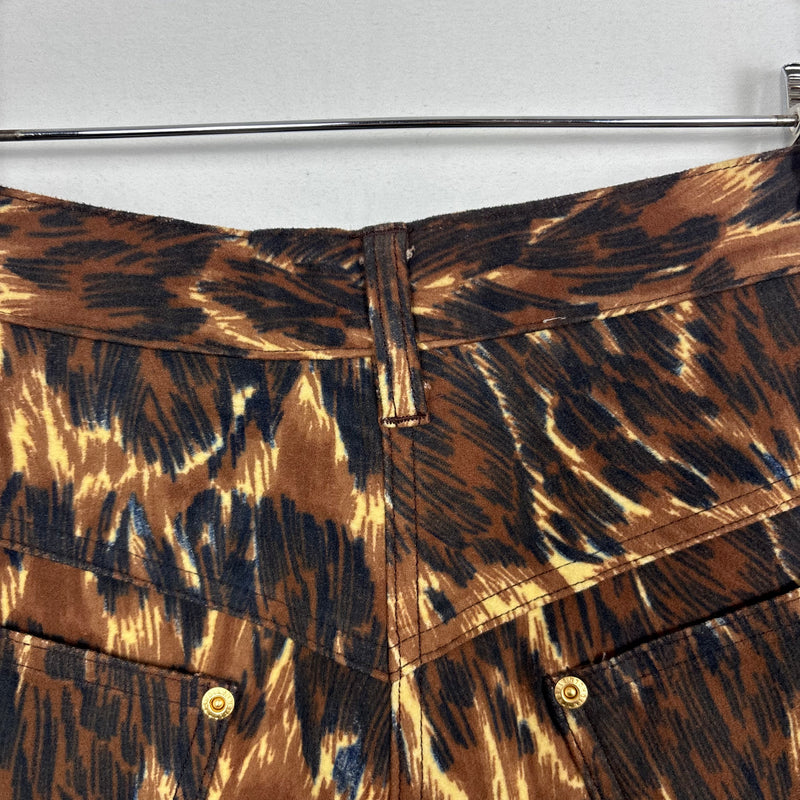 00s Jean Paul Gaultier Leopard Print Shorts