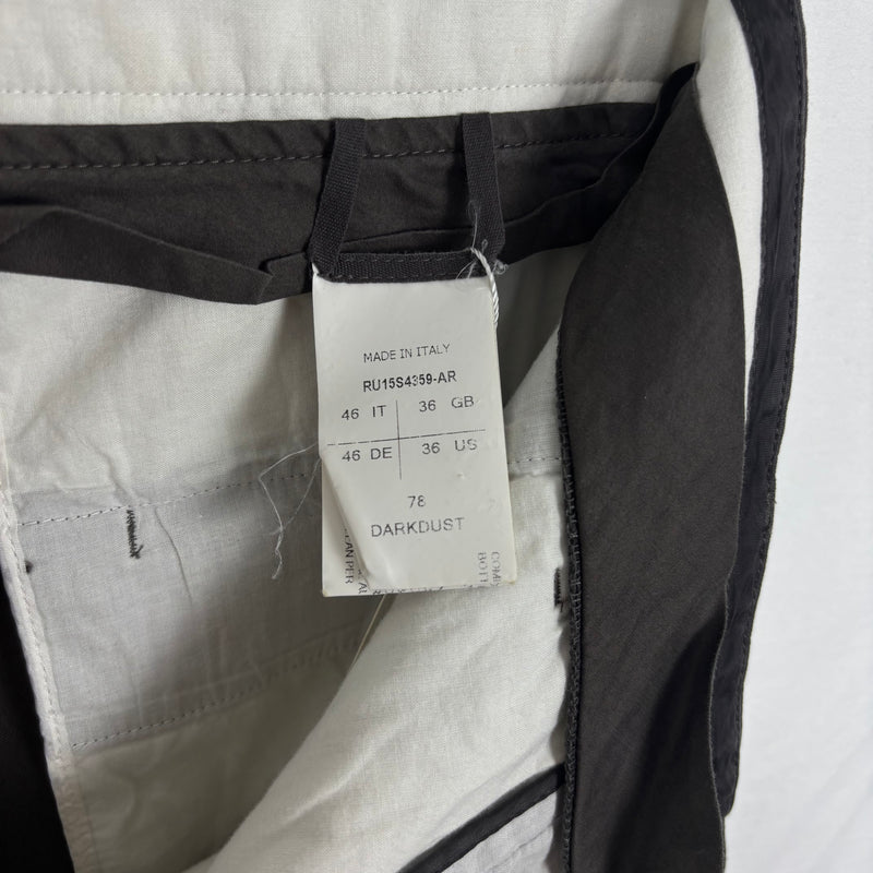 SS15 Rick Owens Drop Cropped Trousers