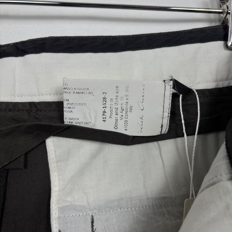 SS15 Rick Owens Drop Cropped Trousers